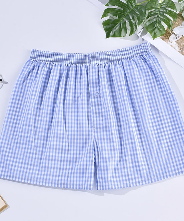 Bokserki luźne męskie szerokie do spania 4 sztuki