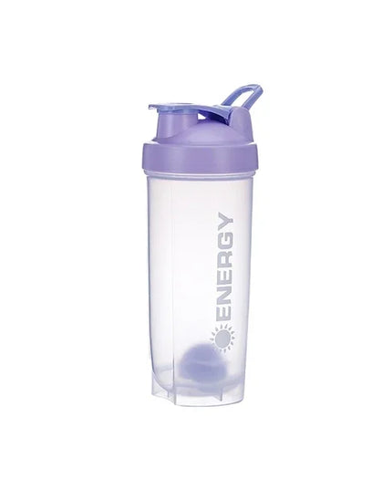 Shaker do odżywek z kulką mieszającą – bidon treningowy