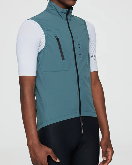 Kamizelka męska sportowa z dwukierunkowym zamkiem