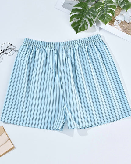 Bokserki luźne męskie szerokie do spania 4 sztuki