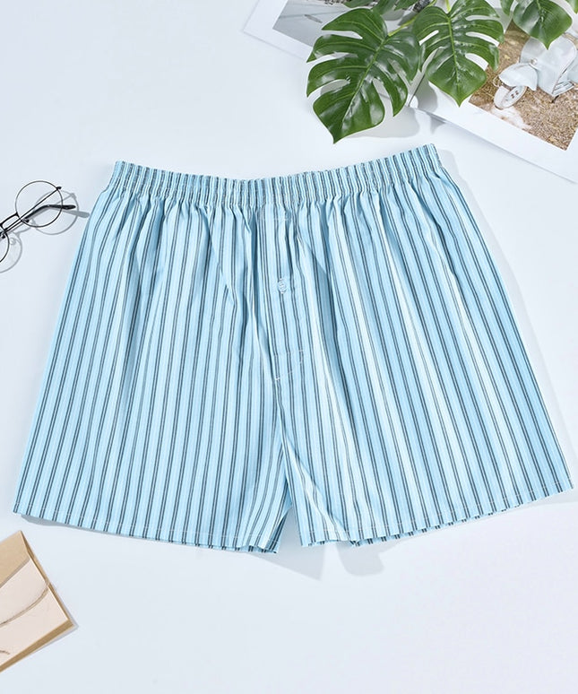 Bokserki luźne męskie szerokie do spania 4 sztuki