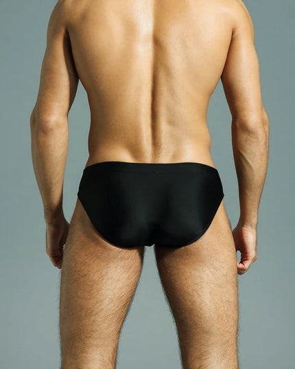 Męskie slipy kąpielowe ze sznurkiem