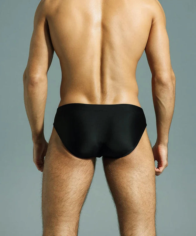 Męskie slipy kąpielowe ze sznurkiem