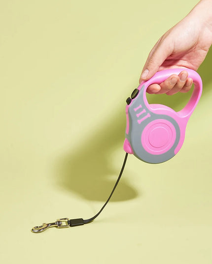 Automatyczna smycz dla psa i kota – mocna nylonowa smycz 3m lub 5m z blokadą