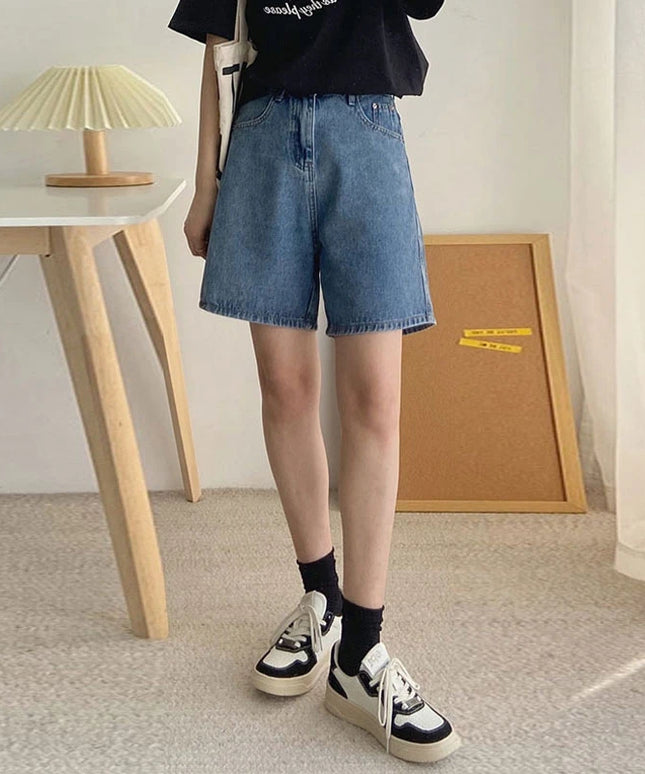 Damskie szorty jeansowe sięgające przed kolano
