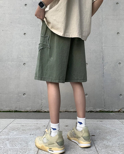 Męskie szorty z motywem gwiazd