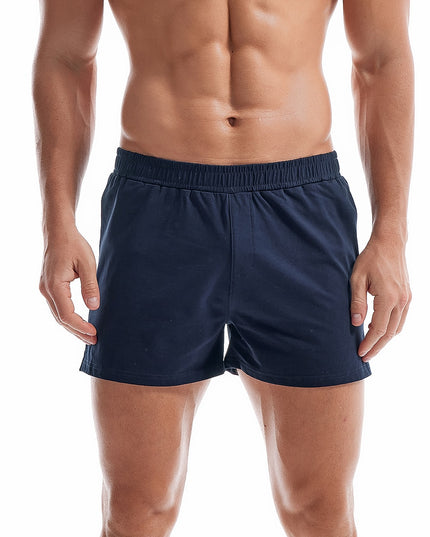 Bokserki luźne męskie w jednolitym kolorze