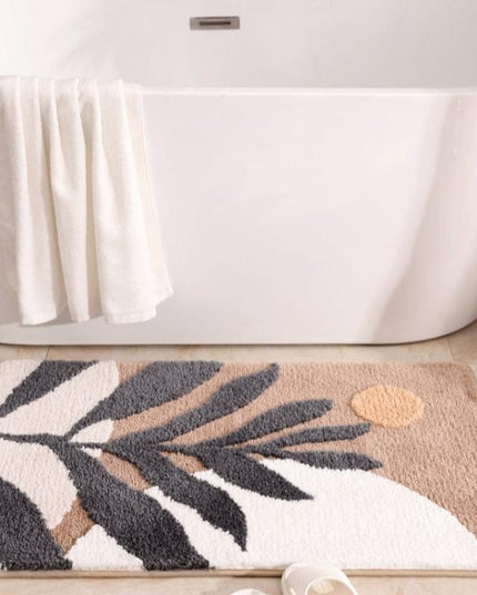 Mata łazienkowa w stylu boho