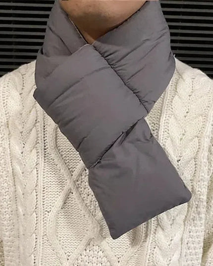 Szalik męski w formie kołnierza