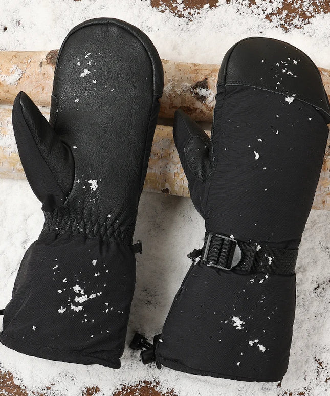 Rękawiczki unisex dwupalczaste narciarskie