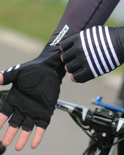 Rękawiczki unisex sportowe długie bez palców