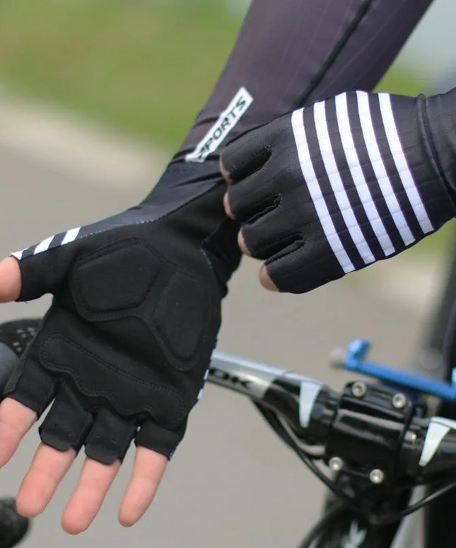 Rękawiczki unisex sportowe długie bez palców