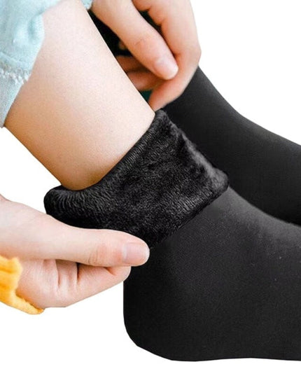 Skarpetki damskie ocieplane zimowe