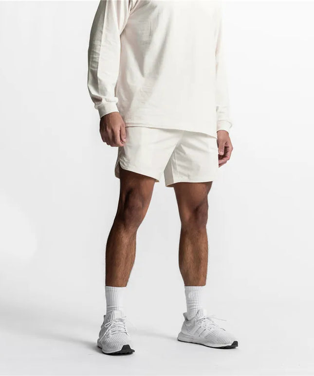 Sportowe spodenki męskie krótkie, z kieszonką na plecach