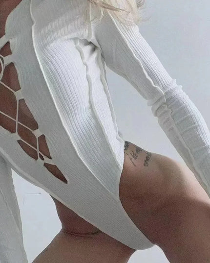 Body damskie z wiązaniem