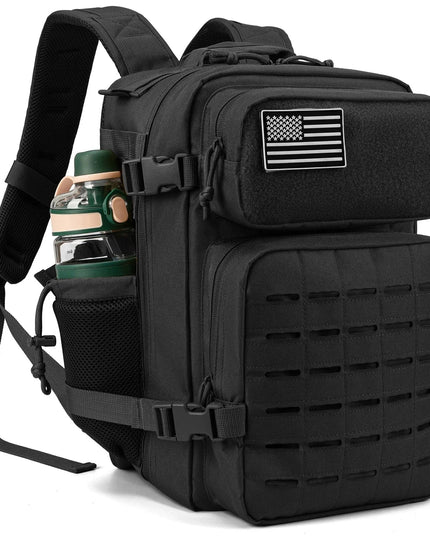 Plecak taktyczny 25L – survivalowy plecak turystyczny z systemem MOLLE i uchwytem na butelkę