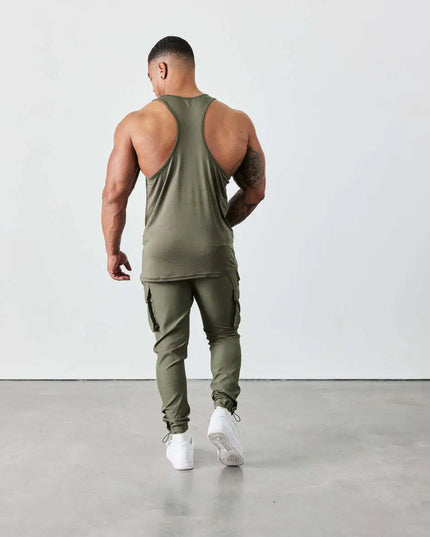 Sportowa koszulka męska typu tank top