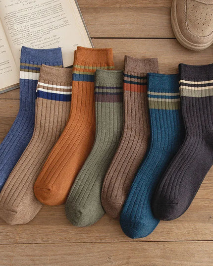 Skarpetki męskie zimowe za kostkę 10 par