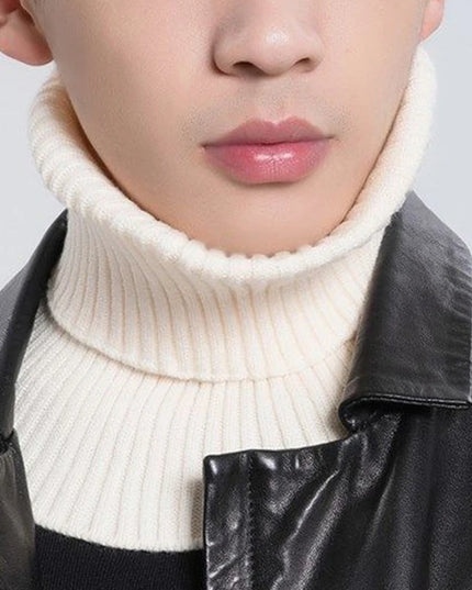 Szalik męski w formie kołnierza