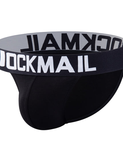 Slipy męskie na gumce z napisem