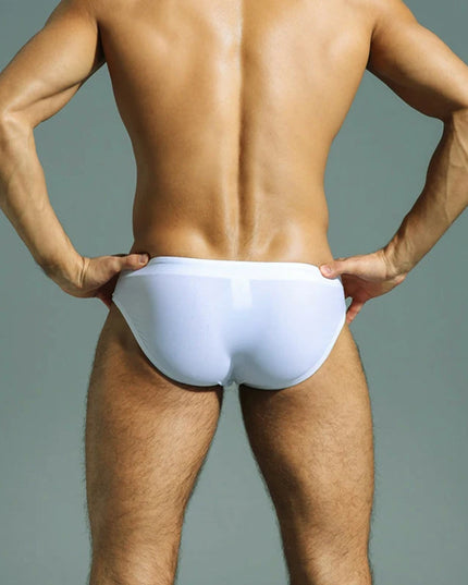 Męskie slipy kąpielowe ze sznurkiem