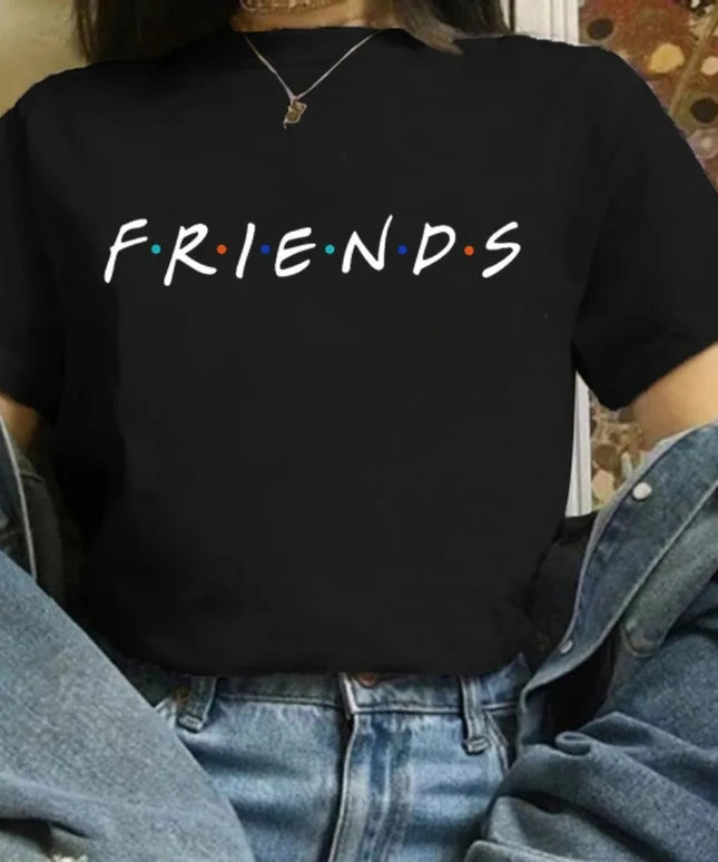 Damski T-shirt z logo serialu Friends