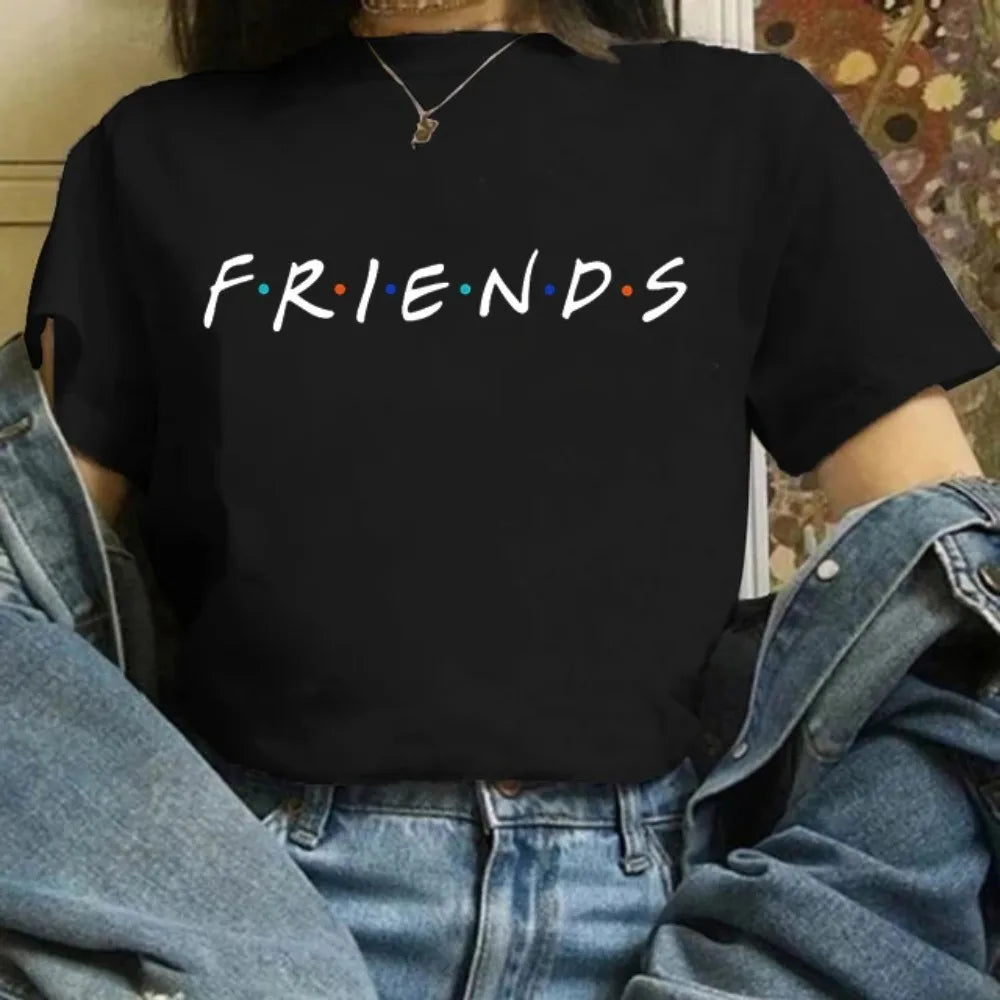 Damski T-shirt z logo serialu Friends