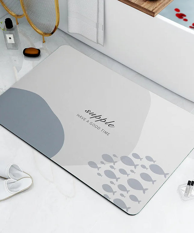 Mata łazienkowa szybkoschnąca