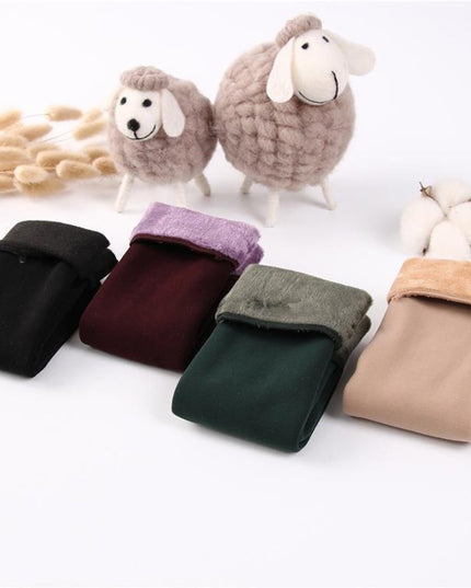 Skarpetki damskie ocieplane zimowe