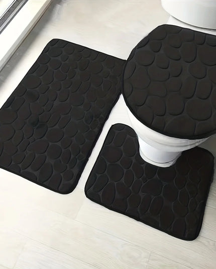 Mata łazienkowa antypoślizgowa i chłonna - zestaw 3 sztuk
