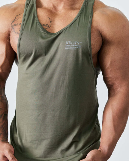 Sportowa koszulka męska typu tank top