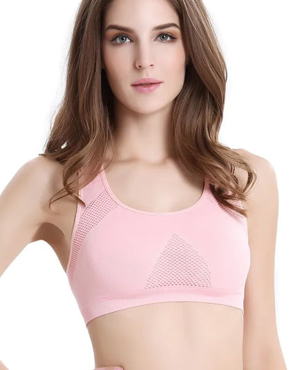 Sportowy biustonosz z siateczką