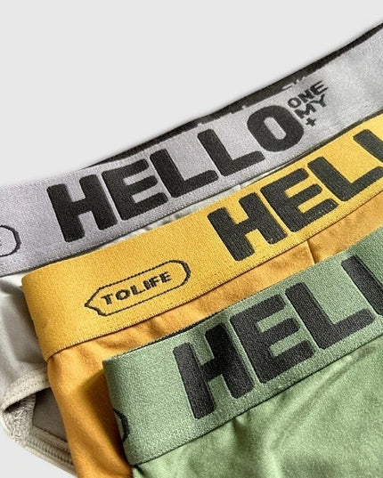 Slipy męskie z nadrukiem zestaw 4 sztuki