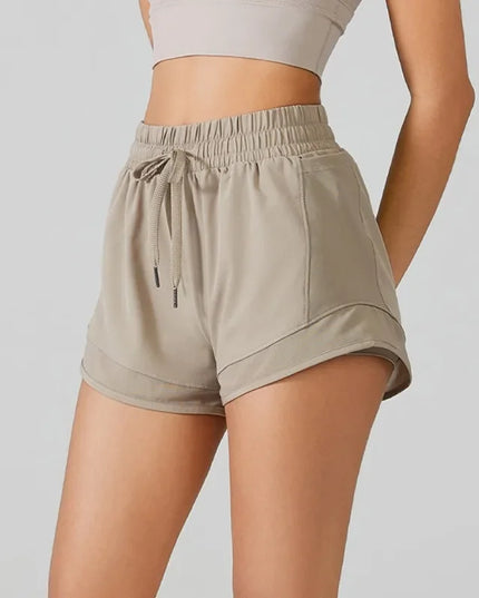 Sportowe szorty damskie oddychające i przewiewne