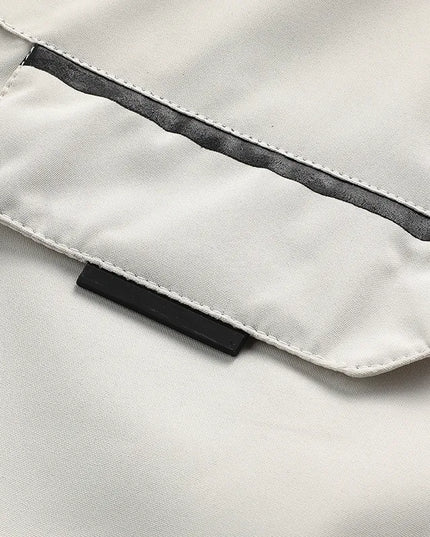 Stylowa męska kurtka zimowa z kapturem