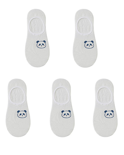 Skarpetki damskie białe stopki 10 par