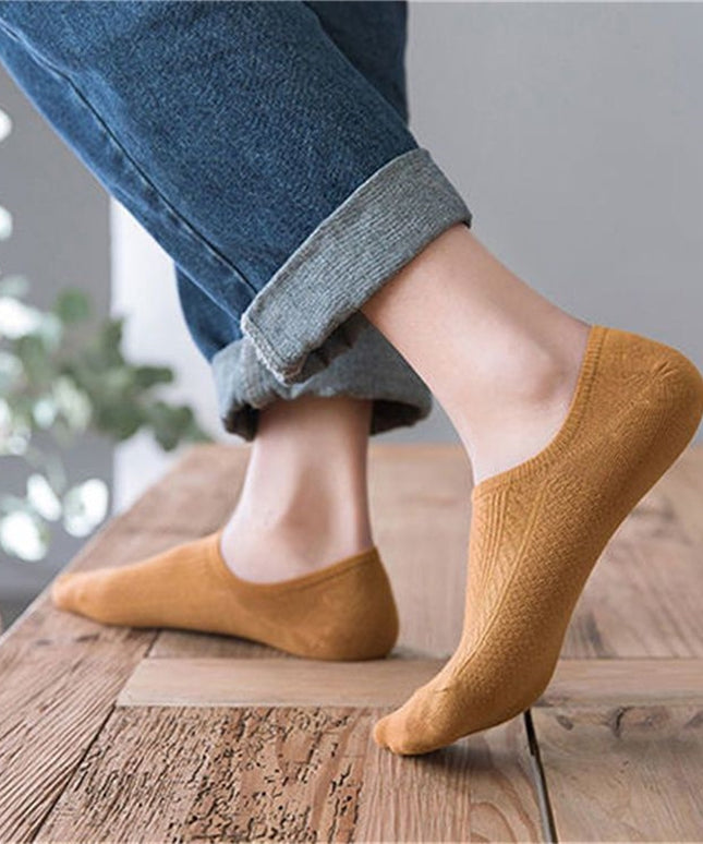 Skarpetki męskie stopki w jednolitym kolorze