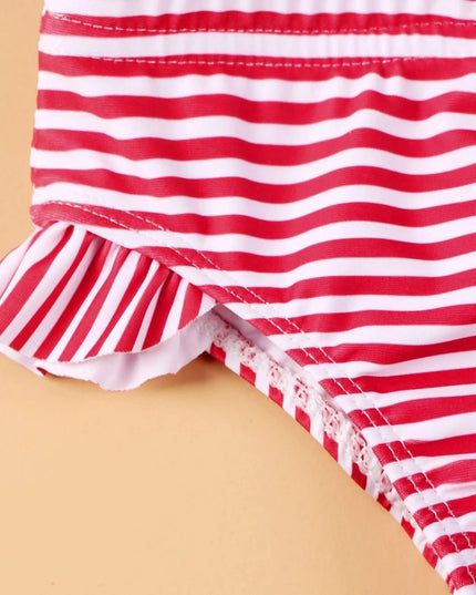 Strój kąpielowy dwuczęściowy dla niemowląt z długim rękawem