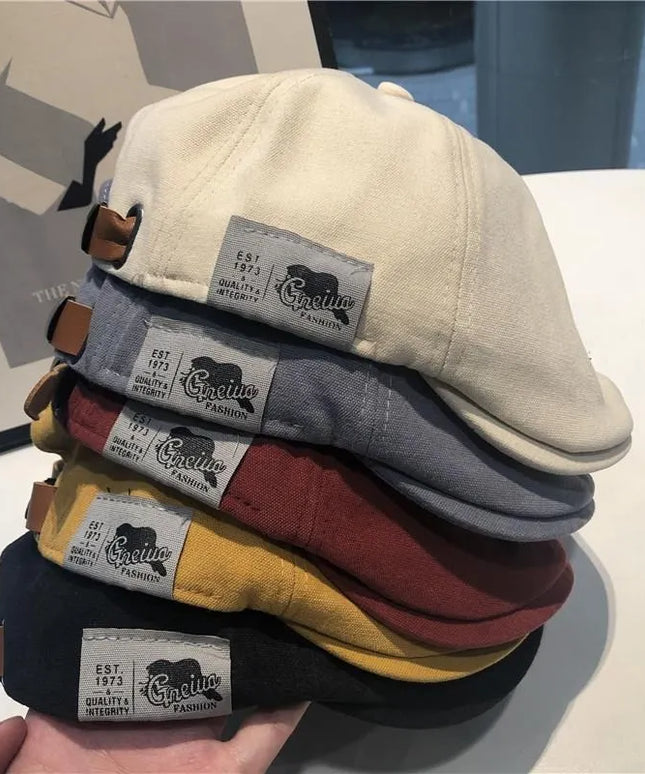 Czapka męska typu kaszkiet