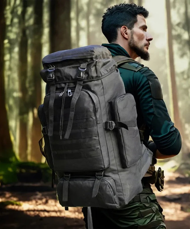 Plecak taktyczny 100L – wodoodporny plecak survivalowy i turystyczny XXL