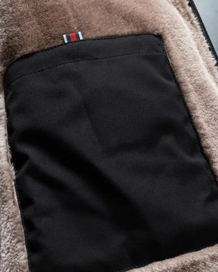 Męska kurtka zimowa z ciepłym podszyciem