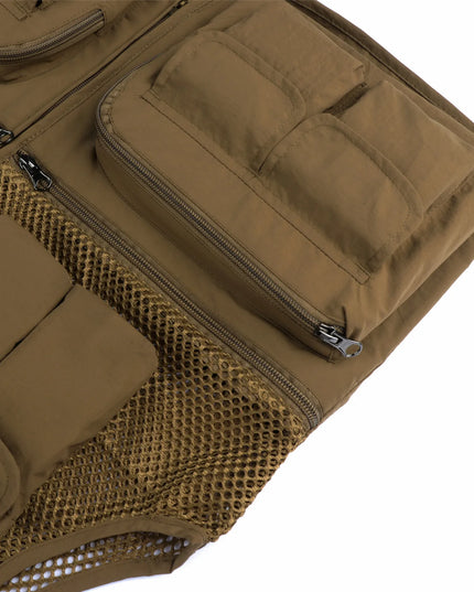 Kamizelka męska z dużą ilością kieszeni