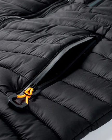 Kamizelka męska puchowa w jednolitym kolorze