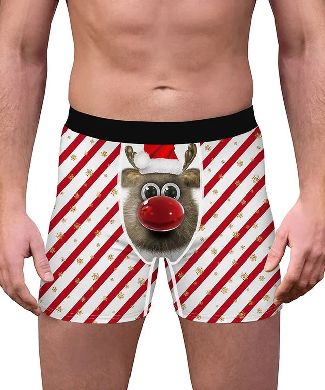 Bokserki męskie świąteczne