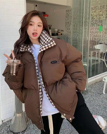 Damska kurtka puchowa oversize