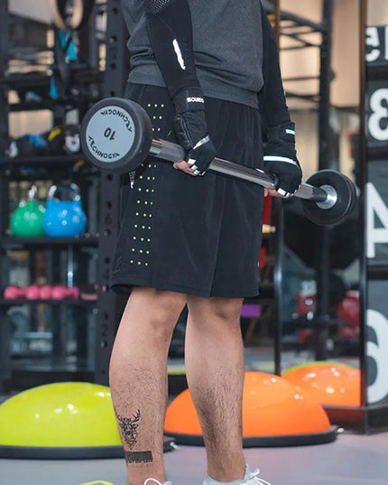 Sportowe spodenki męskie oddychające i rozciągliwe