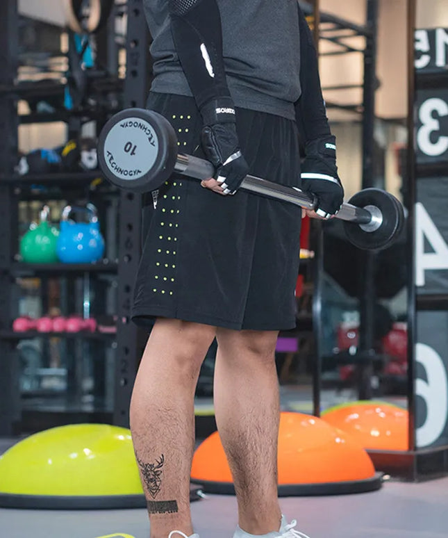 Sportowe spodenki męskie oddychające i rozciągliwe