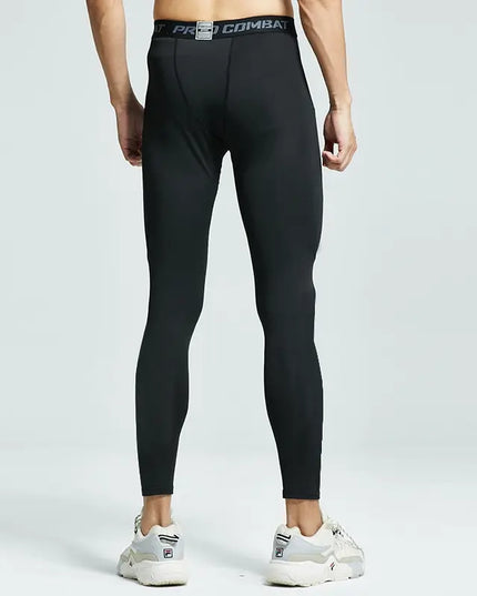 Sportowe legginsy męskie szybkoschnące