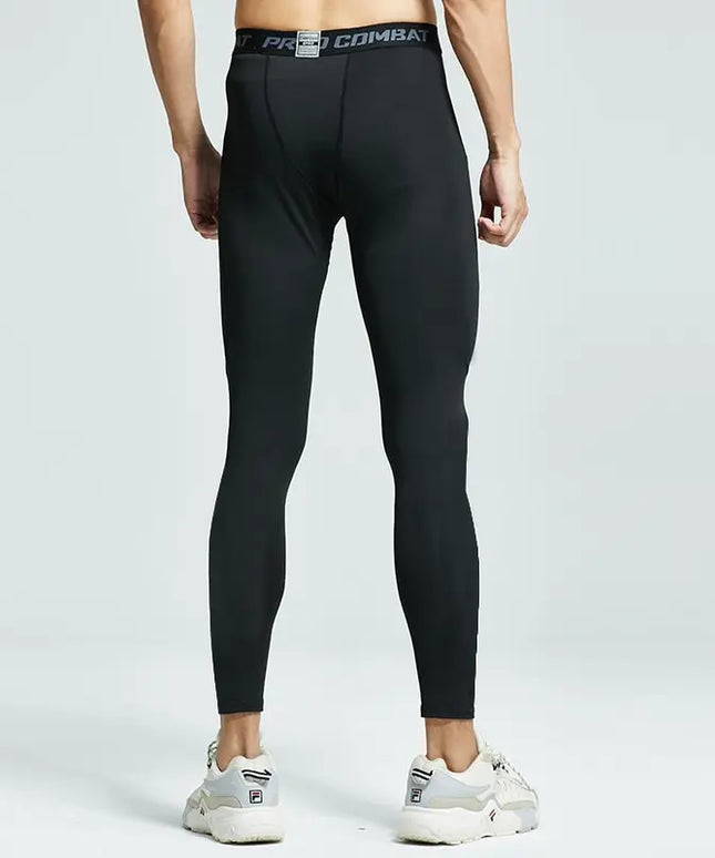 Sportowe legginsy męskie szybkoschnące