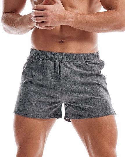 Bokserki luźne męskie w jednolitym kolorze
